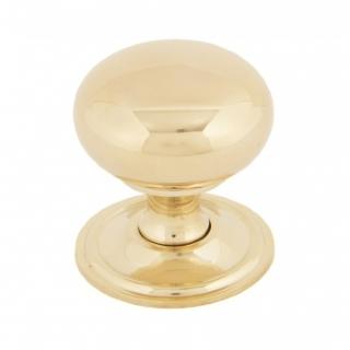mushroom cabinet knob polished brass knobs anvil barnitts kitchen